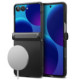 Juodas dėklas Samsung Galaxy Z Flip 8 telefonui "Ringke Onyx Flap Magsafe"