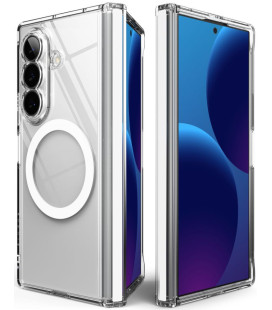 Skaidrus dėklas Samsung Galaxy Z Fold 8 Ultra telefonui "Ringke Fusion Flap Magsafe"