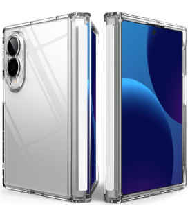 Skaidrus dėklas Samsung Galaxy Z Fold 8 telefonui "Ringke Fusion Flap"