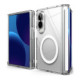 Skaidrus dėklas Samsung Galaxy Z Fold 8 telefonui "Ringke Fusion Flap Magsafe"