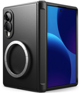 Juodas dėklas Samsung Galaxy Z Fold 8 telefonui "Ringke Onyx Flap Magsafe"
