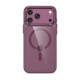 Bordo / skaidrus dėklas Apple iPhone 17 Pro Max / 18 Pro Max telefonui "Tech-Protect Magmat Magsafe CC"