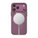 Bordo / skaidrus dėklas Apple iPhone 17 Pro Max / 18 Pro Max telefonui "Tech-Protect Magmat Magsafe CC"