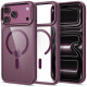 Bordo / skaidrus dėklas Apple iPhone 17 Pro / 18 Pro telefonui "Tech-Protect Magmat Magsafe CC"
