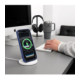 Mėlynas / skaidrus dėklas Apple iPhone 17 Pro Max / 18 Pro Max telefonui "Tech-Protect Magmat Magsafe CC"