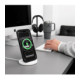 Juodas / skaidrus dėklas Apple iPhone 17 Pro Max / 18 Pro Max telefonui "Tech-Protect Magmat Magsafe CC"