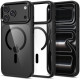 Juodas / skaidrus dėklas Apple iPhone 17 Pro / 18 Pro telefonui "Tech-Protect Magmat Magsafe CC"