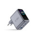 Pilkas 1xUSB-A + 2xUSB-C PD100W / QC3.0 pakrovėjas "Tech-Protect PowerVision NC100W-GaN 3-Port"