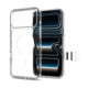 Skaidrus dėklas Apple iPhone 17 Pro Max / 18 Pro Max telefonui "Tech-Protect Flexair Hybrid CC Magsafe"