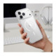 Skaidrus dėklas Apple iPhone 17 Pro Max / 18 Pro Max telefonui "Tech-Protect Flexair Hybrid CC Magsafe"