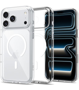 Skaidrus dėklas Apple iPhone 17 Pro / 18 Pro telefonui "Tech-Protect Flexair Hybrid CC Magsafe"