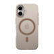 Matinis auksinės spalvos (Desert Gold) dėklas Apple iPhone 17 telefonui "Tech-Protect MagZero Magsafe"