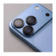 Juoda kameros apsauga Apple iPhone 18 Pro / 18 Pro Max telefonui "Tech-Protect Camring Fit+"