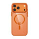Oranžinis / skaidrus dėklas Apple iPhone 17 Pro Max / 18 Pro Max telefonui "Tech-Protect Magmat Magsafe CC"