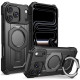 Matinis juodas dėklas Apple iPhone 17 Pro / 18 Pro telefonui "Tech-Protect MagForce Magsafe"