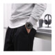 Matinis juodas ir skaidrus dėklai Samsung Galaxy Watch Ultra 2 2026 (47mm) laikrodžiui "Tech-Protect Defense 2-Pack"