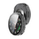 Matinis juodas ir skaidrus dėklai Samsung Galaxy Watch 8 / 9 (44 mm) laikrodžiui "Tech-Protect Defense 2-Pack"