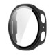 Matinis juodas ir skaidrus dėklai Samsung Galaxy Watch 8 / 9 (40 mm) laikrodžiui "Tech-Protect Defense 2-Pack"