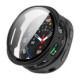 Matinis juodas ir skaidrus dėklai Samsung Galaxy Watch 8 / 9 (40 mm) laikrodžiui "Tech-Protect Defense 2-Pack"