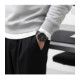 Matinis juodas ir skaidrus dėklai Samsung Galaxy Watch 8 / 9 (40 mm) laikrodžiui "Tech-Protect Defense 2-Pack"