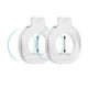 Apsauginis grūdintas stiklas Samsung Galaxy Watch 8 / 9 (40 mm) laikrodžiui "Tech-Protect Easy Set+ 2-Pack"