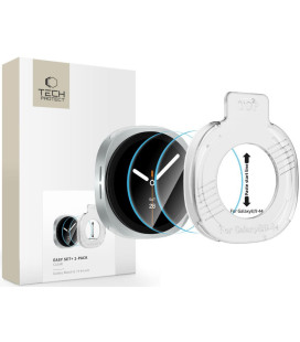 Apsauginis grūdintas stiklas Samsung Galaxy Watch 8 / 9 (44 mm) laikrodžiui "Tech-Protect Easy Set+ 2-Pack"