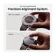 Apsauginis grūdintas stiklas Samsung Galaxy Watch Ultra 2 2026 (47 mm) laikrodžiui "Tech-Protect Easy Set+ 2-Pack"