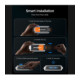 (Privacy) Apsauginis grūdintas stiklas Samsung Galaxy Z Fold 7 / 8 Ultra telefonui "Spigen Glas.TR EZ Fit Pro 2-Pack"