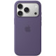 Originalus purpurinis (Purple Fog) "Silicone Magsafe Cover" dėklas Apple iPhone 17 Pro telefonui "MGFG4ZM/A"