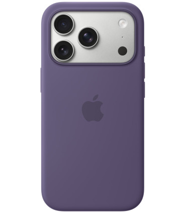 Originalus purpurinis (Purple Fog) "Silicone Magsafe Cover" dėklas Apple iPhone 17 Pro telefonui "MGFG4ZM/A"