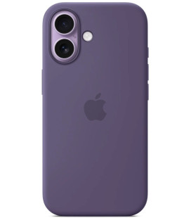 Originalus purpurinis (Purple Fog) "Silicone Magsafe Cover" dėklas Apple iPhone 17 telefonui "MGF04ZM/A"
