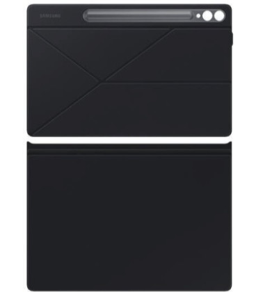 Originalus juodas atverčiamas dėklas "Smart Book Cover" Samsung Galaxy Tab S9 Plus / S9 FE Plus planšetei "EF-BX810PBE"