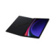 Originalus juodas atverčiamas dėklas "Smart Book Cover" Samsung Galaxy Tab S9 Plus / S9 FE Plus planšetei "EF-BX810PBE"