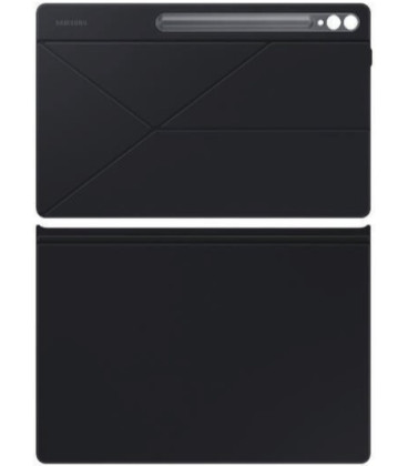 Originalus juodas atverčiamas dėklas "Smart Book Cover" Samsung Galaxy Tab S9 Ultra / S10 Ultra planšetei "EF-BX910PBE"