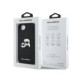 Juodas dėklas Apple iPhone 16e / 17e telefonui "Karl Lagerfeld Fixed Glitter Metal K&CH Case"