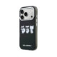 Juodas dėklas Apple iPhone 17 Pro Max telefonui "Karl Lagerfeld IML Choupette Trio Watercolor MagSafe Case"