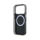 Juodas dėklas Apple iPhone 17 Pro Max telefonui "Karl Lagerfeld IML Choupette Trio Watercolor MagSafe Case"