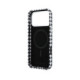 Juodas dėklas Apple iPhone 17 Pro Max telefonui "Karl Lagerfeld PU Houndstooth Resin Plate MagSafe Case"