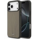 Rudas dėklas Apple iPhone 17 Pro Max telefonui "Mercedes Leather The Move MagSafe Case"