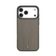 Rudas dėklas Apple iPhone 17 Pro Max telefonui "Mercedes Leather The Move MagSafe Case"