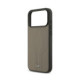 Rudas dėklas Apple iPhone 17 Pro Max telefonui "Mercedes Leather The Move MagSafe Case"