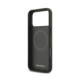Rudas dėklas Apple iPhone 17 Pro Max telefonui "Mercedes Leather The Move MagSafe Case"