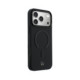 Juodas dėklas Apple iPhone 17 Pro Max telefonui "Mercedes PU Leather 3D MagSafe Case"