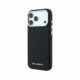 Juodas dėklas Apple iPhone 18 Pro Max telefonui "Karl Lagerfeld PU Grained Allover Semi Wrap Magsafe Case"