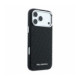 Juodas dėklas Apple iPhone 18 Pro Max telefonui "Karl Lagerfeld PU Grained Allover Semi Wrap Magsafe Case"