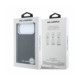 Juodas dėklas Apple iPhone 18 Pro Max telefonui "Karl Lagerfeld PU Grained Allover Semi Wrap Magsafe Case"