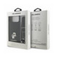 Juodas dėklas Apple iPhone 18 Pro Max telefonui "Karl Lagerfeld Saffiano Crossbody Strap Karl and Choupette Case"