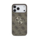 Rudas dėklas Apple iPhone 18 Pro Max telefonui "Guess PU 4G Metal Logo Case"