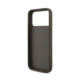 Rudas dėklas Apple iPhone 18 Pro Max telefonui "Guess PU 4G Metal Logo Case"