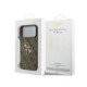 Rudas dėklas Apple iPhone 18 Pro Max telefonui "Guess PU 4G Metal Logo Case"